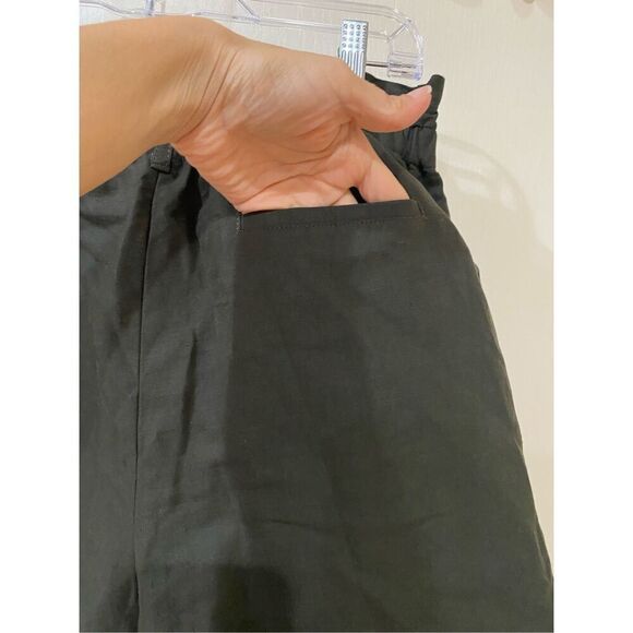 NWT ZARA Linen Blend Skort size medium - Picture 4 of 7